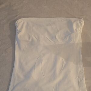 H&M White Strapless Top